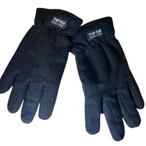 Thermal Insulation Black Gloves